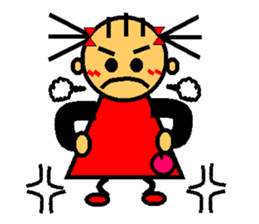 Ringo-chan loves an apple! 1 sticker #3351740