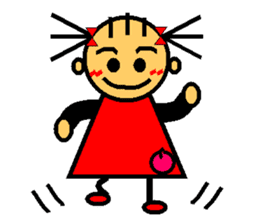 Ringo-chan loves an apple! 1 sticker #3351744