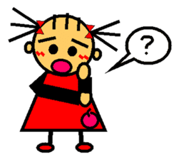 Ringo-chan loves an apple! 1 sticker #3351747