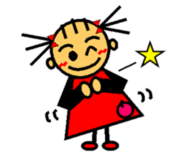 Ringo-chan loves an apple! 1 sticker #3351751