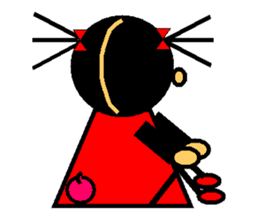 Ringo-chan loves an apple! 1 sticker #3351763