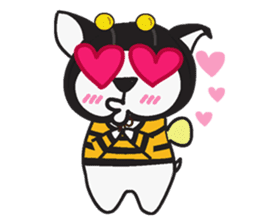 DOGGY BEE sticker #3352467