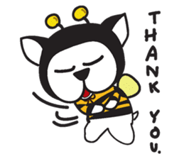 DOGGY BEE sticker #3352469