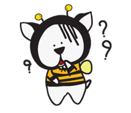 DOGGY BEE sticker #3352471