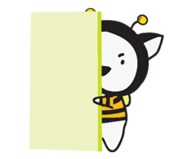 DOGGY BEE sticker #3352472