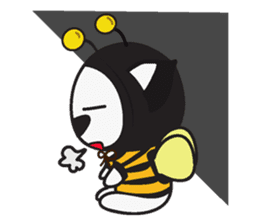 DOGGY BEE sticker #3352476