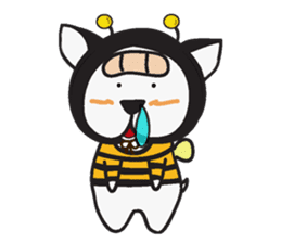 DOGGY BEE sticker #3352477