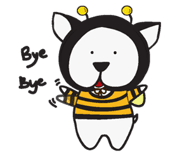 DOGGY BEE sticker #3352478
