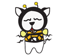 DOGGY BEE sticker #3352481