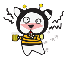 DOGGY BEE sticker #3352485