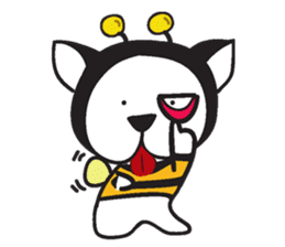 DOGGY BEE sticker #3352487