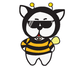 DOGGY BEE sticker #3352488