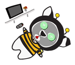 DOGGY BEE sticker #3352490