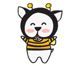 DOGGY BEE sticker #3352493