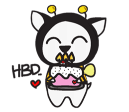 DOGGY BEE sticker #3352494