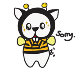DOGGY BEE sticker #3352497