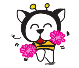 DOGGY BEE sticker #3352500
