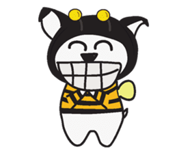 DOGGY BEE sticker #3352502