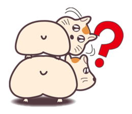 Hamuketsu-Irresistibly cute! sticker #3352516