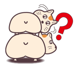 Hamuketsu-Irresistibly cute! sticker #3352516