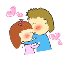 Couple Sticker(for use by women) sticker #3352597