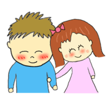 Couple Sticker(for use by women) sticker #3352598