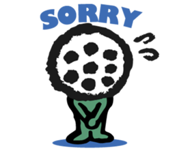 golpa kun by golf partner co.,ltd. sticker #3352759