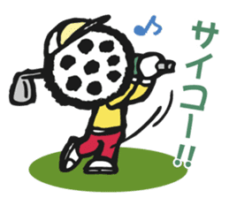 golpa kun by golf partner co.,ltd. sticker #3352765