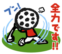 golpa kun by golf partner co.,ltd. sticker #3352768