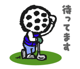 golpa kun by golf partner co.,ltd. sticker #3352777