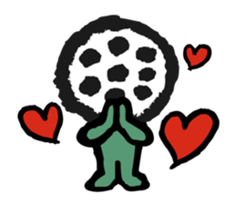 golpa kun by golf partner co.,ltd. sticker #3352784