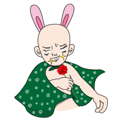 baldness rabbit