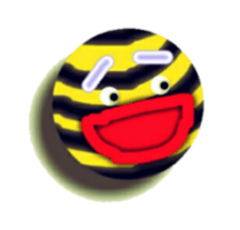 Striped balls! sticker #3352826