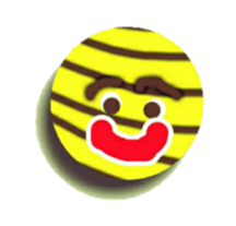 Striped balls! sticker #3352835