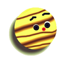 Striped balls! sticker #3352854