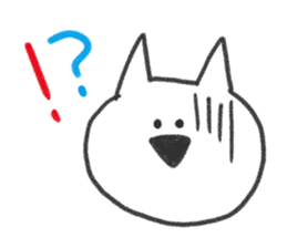 The cat incited a little sticker #3353512