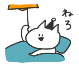 The cat incited a little sticker #3353530