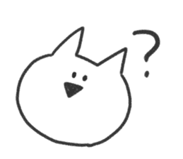 The cat incited a little sticker #3353534