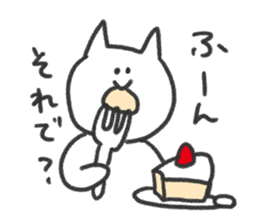 The cat incited a little sticker #3353541