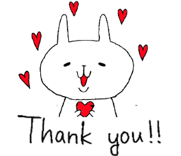 Shirousagi's orchestra By tottori sticker #3353828