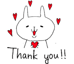 Shirousagi's orchestra By tottori sticker #3353828