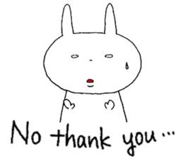 Shirousagi's orchestra By tottori sticker #3353829