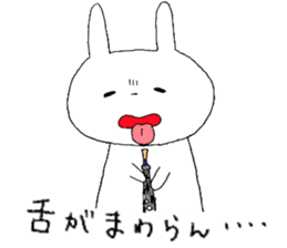 Shirousagi's orchestra By tottori sticker #3353835