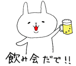 Shirousagi's orchestra By tottori sticker #3353844