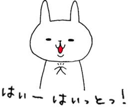 Shirousagi's orchestra By tottori sticker #3353845