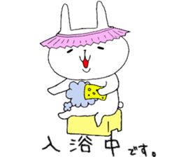 Shirousagi's orchestra By tottori sticker #3353848