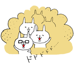 Shirousagi's orchestra By tottori sticker #3353854