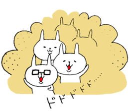 Shirousagi's orchestra By tottori sticker #3353854