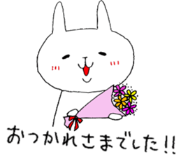 Shirousagi's orchestra By tottori sticker #3353856