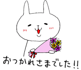 Shirousagi's orchestra By tottori sticker #3353856